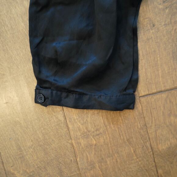 Pied A Terre Women's 100% Silk Tapper leg size 10 - Picture 3 of 6